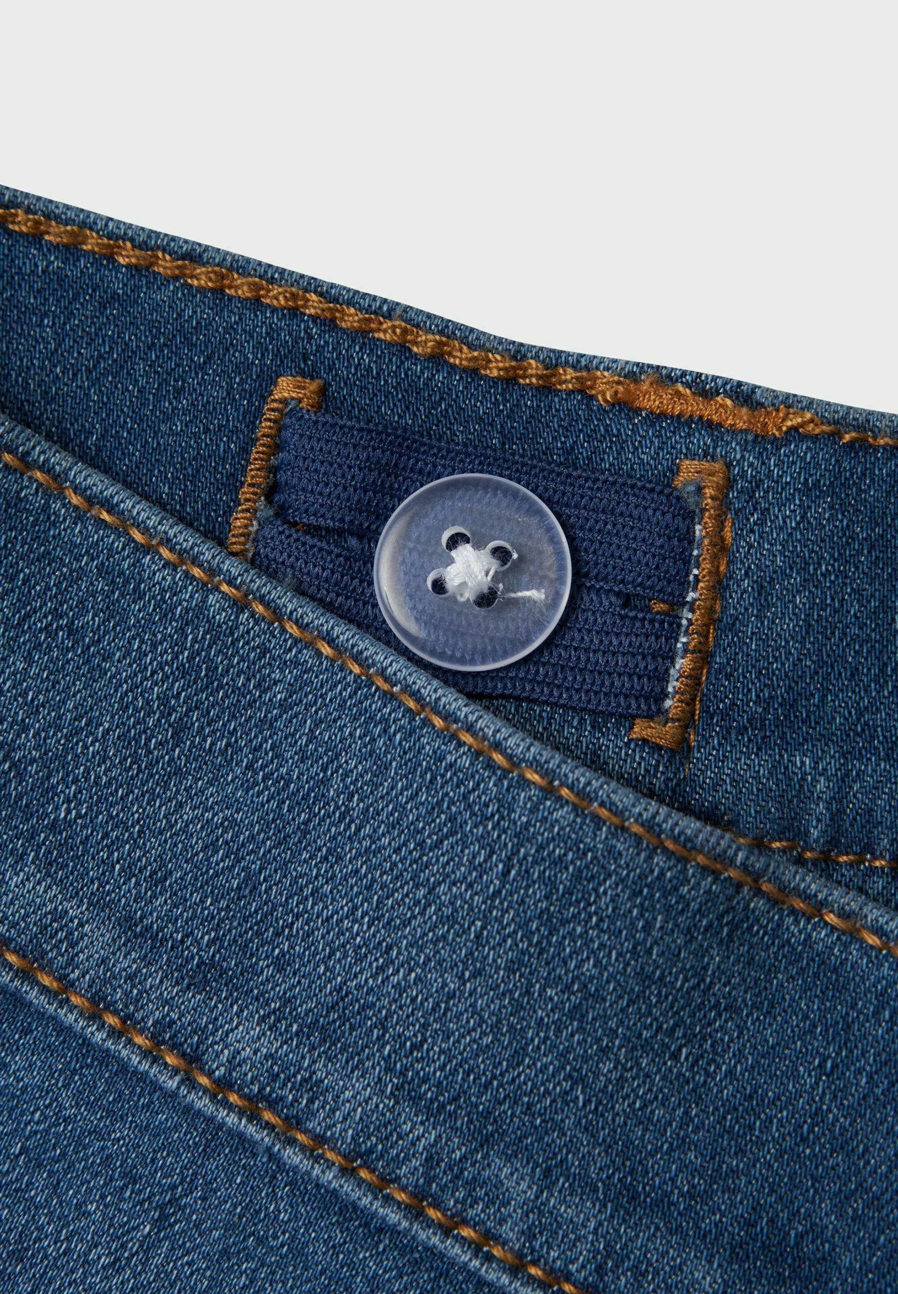 Name IT - Jeans slim fit dark blue denim