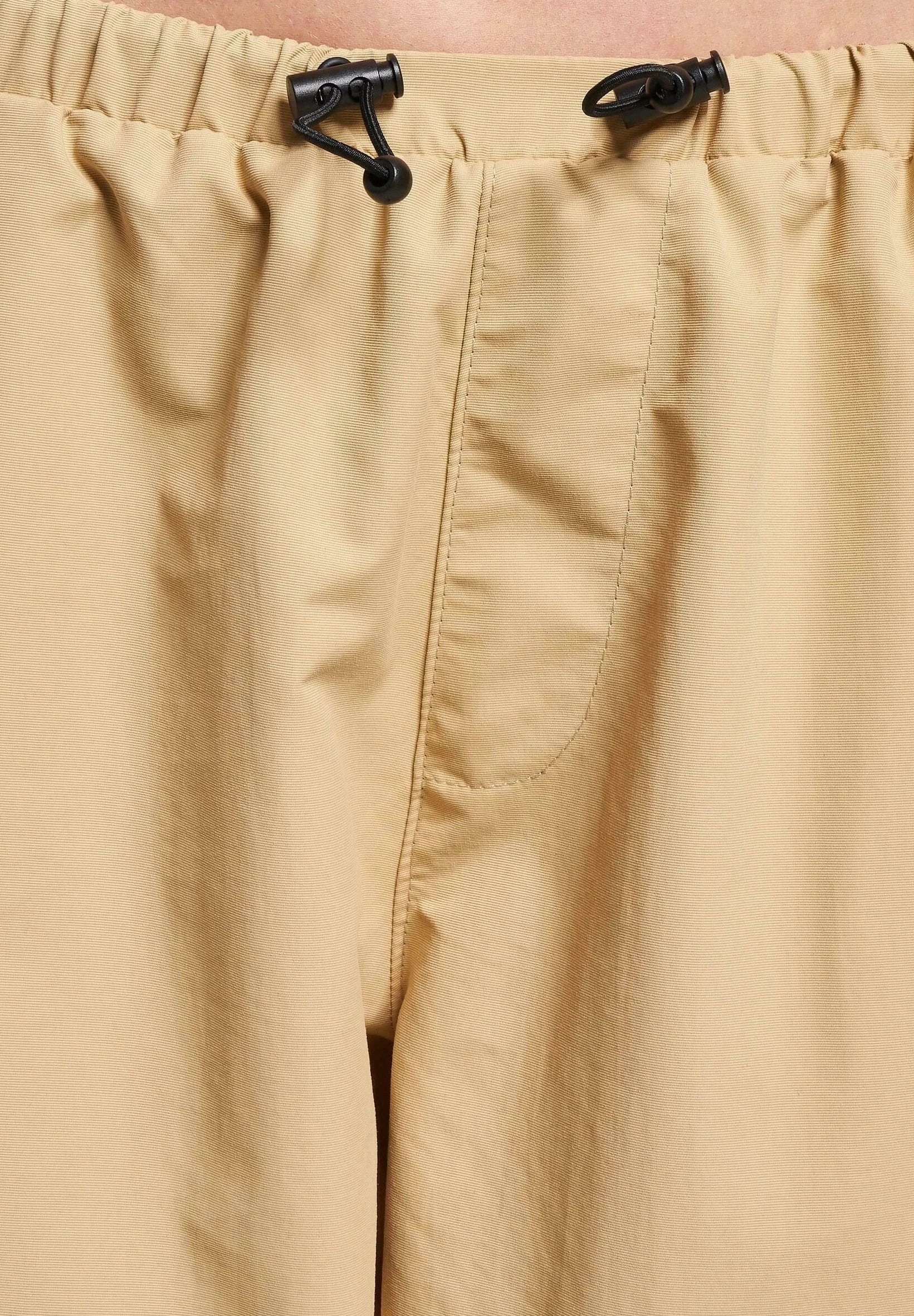 SMALL SIGNATURE WIDE PARACHUTE - Pantaloni cargo - sand
