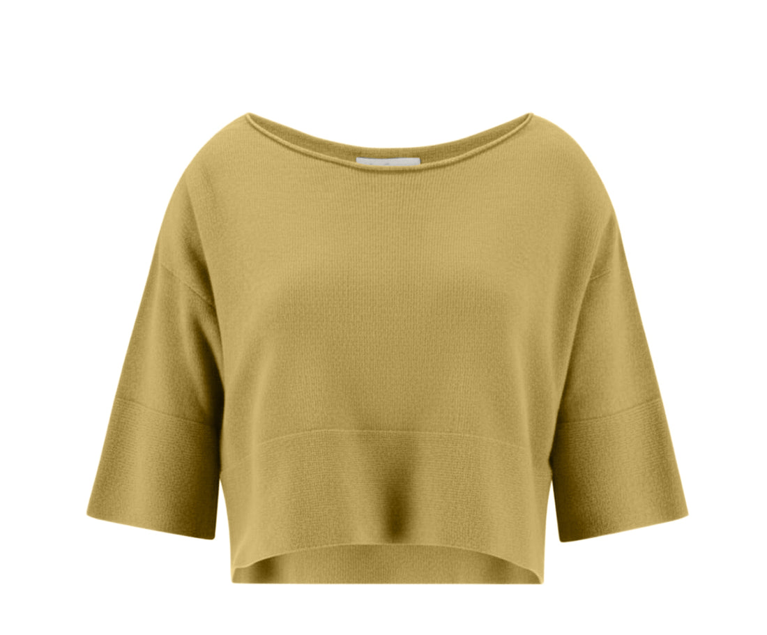 CROP TOP M. CORTA - Carta Libera