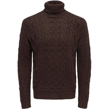 Maglioni Uomo Only & Sons - Onsrigge Reg 3 Cable Roll Neck Knit