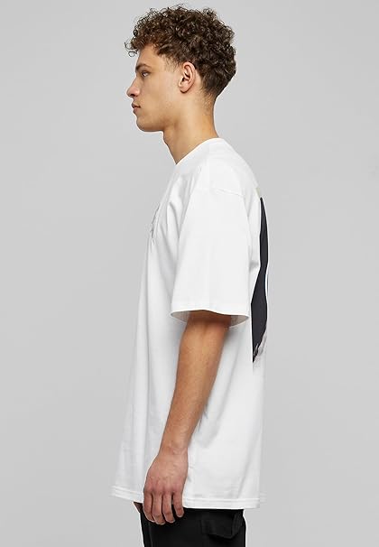 Karl Kani Herren KM231-011-1 KK Woven Signature Metaverse Tee White