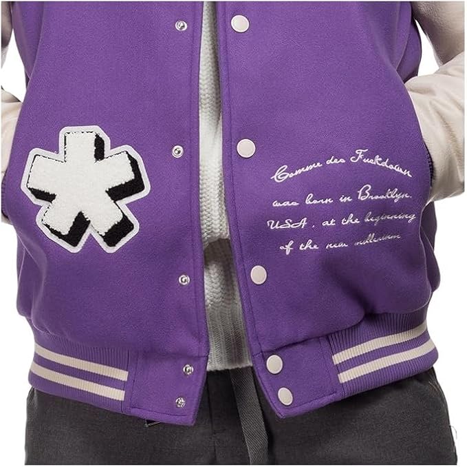 COMME DES FUCKDOWN Giacca Uomo college Viola