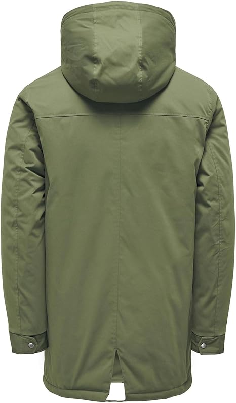 Only & Sons Onsalexander Parka verde Uomo