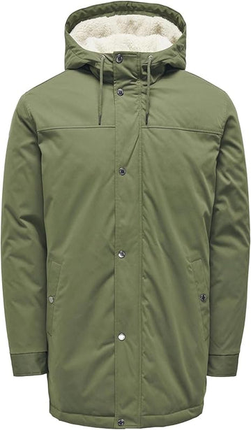 Only & Sons Onsalexander Parka verde Uomo
