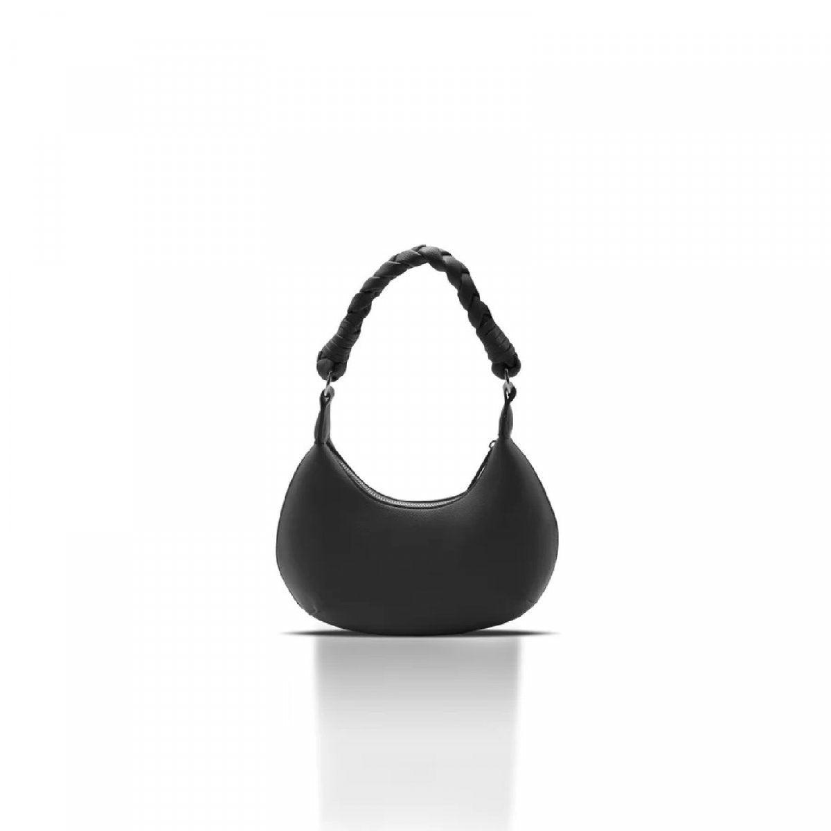 MINI HOBO CON MANICO INTRECCIATO NERO DONNA DISCLAIMER DSAS240105