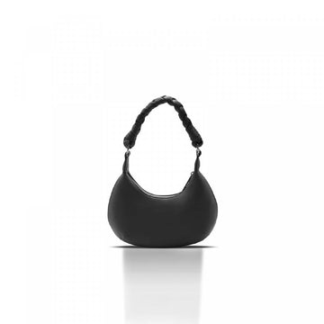 MINI HOBO CON MANICO INTRECCIATO NERO DONNA DISCLAIMER DSAS240105