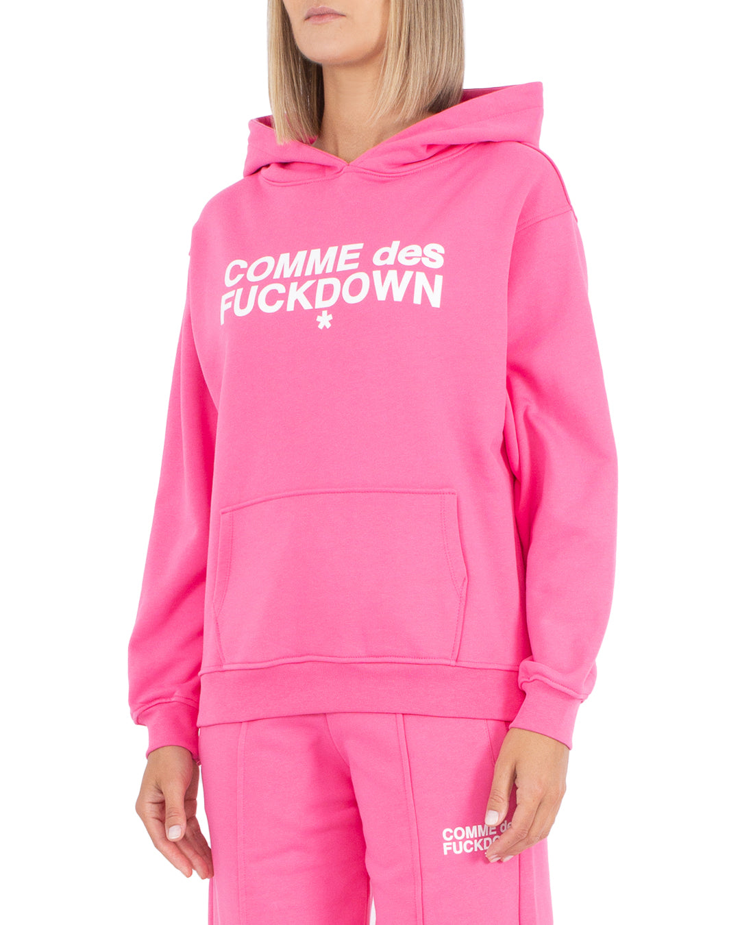 Tuta Comme des Fkdown rosa shocking
