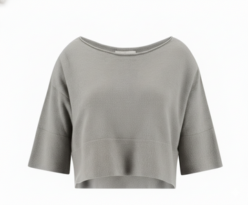 CROP TOP M. CORTA - Carta Libera