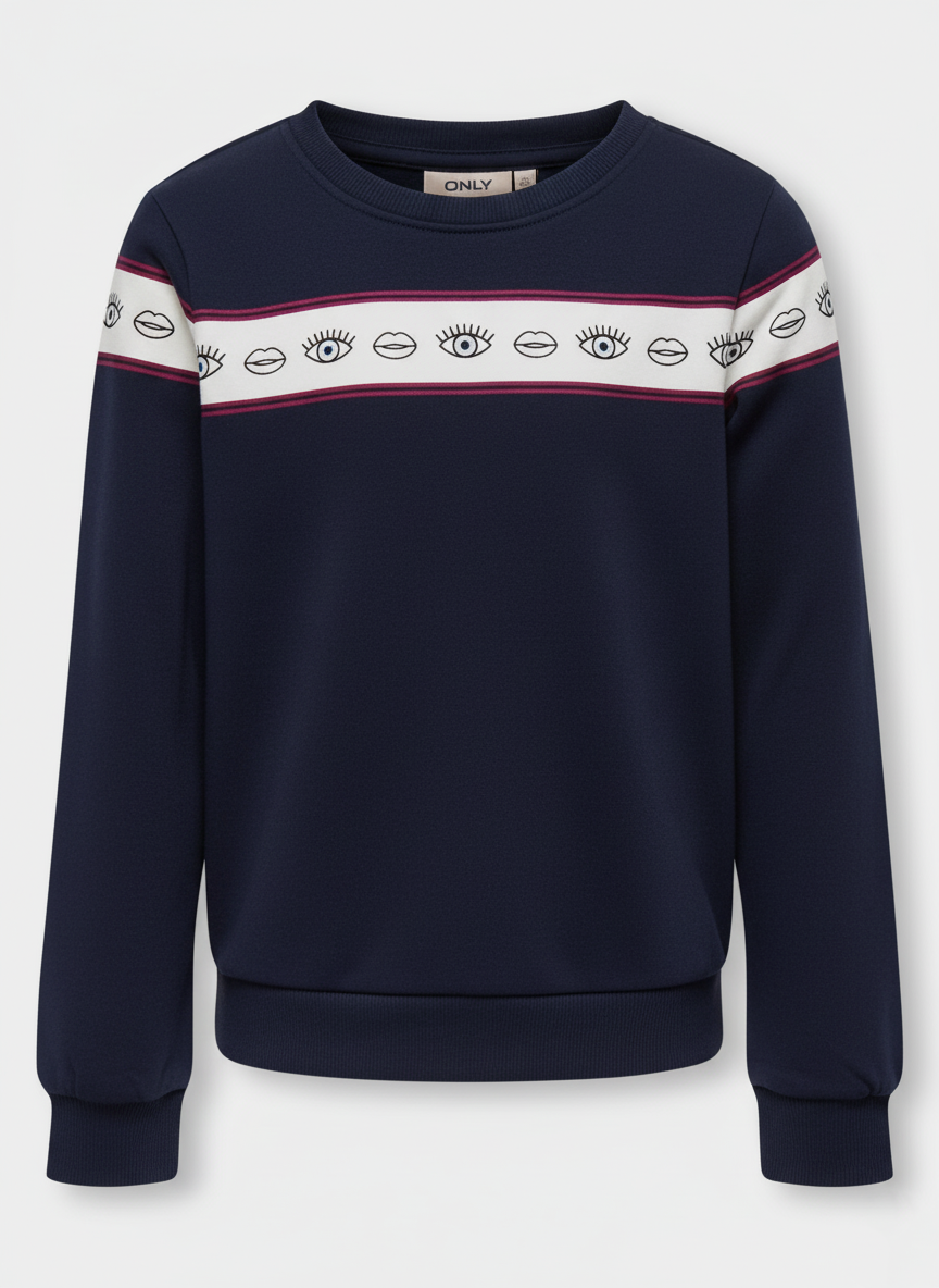 ONLY Kids - Felpa cotone EYE
