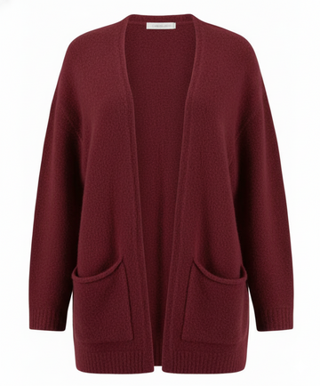 Cardigan con tasche - Carta Libera