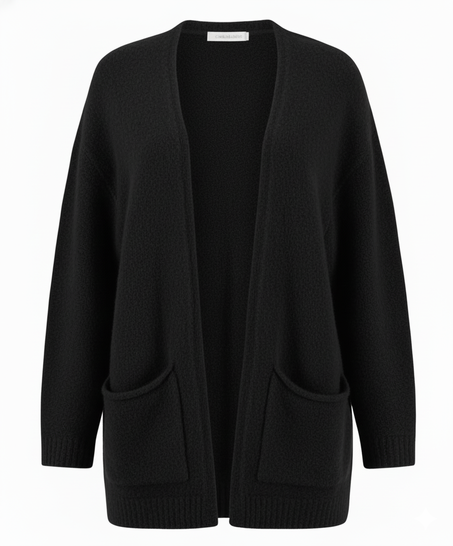 Cardigan con tasche - Carta Libera