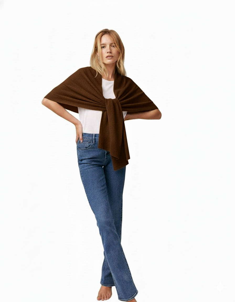 Sciarpone in lana - Carta Libera