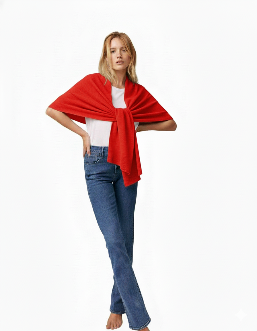 Sciarpone in lana - Carta Libera