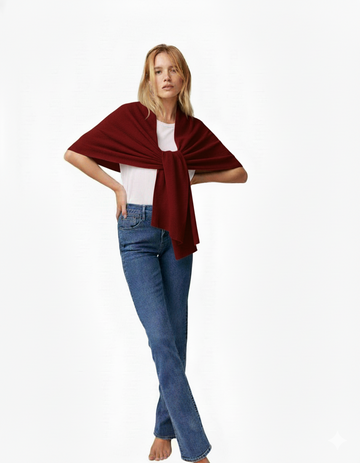 Sciarpone in lana - Carta Libera