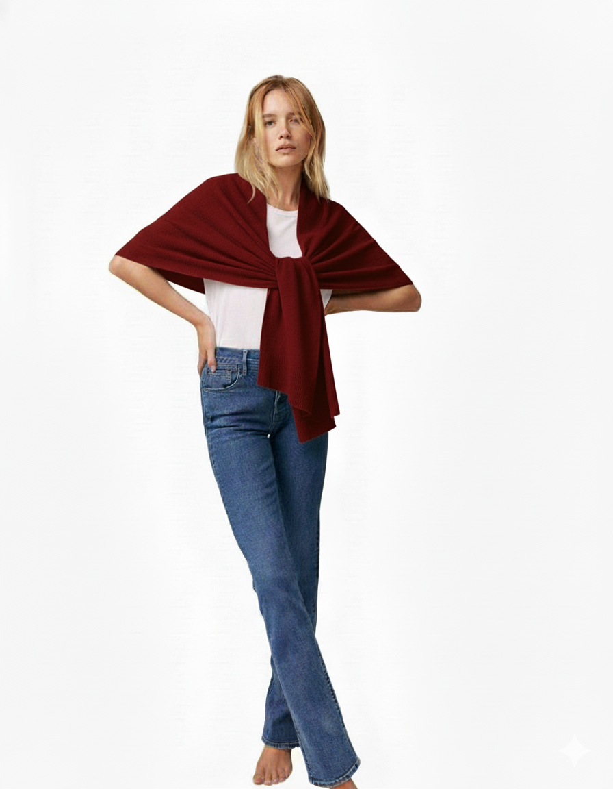 Sciarpone in lana - Carta Libera