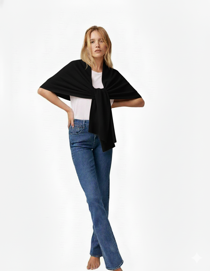 Sciarpone in lana - Carta Libera