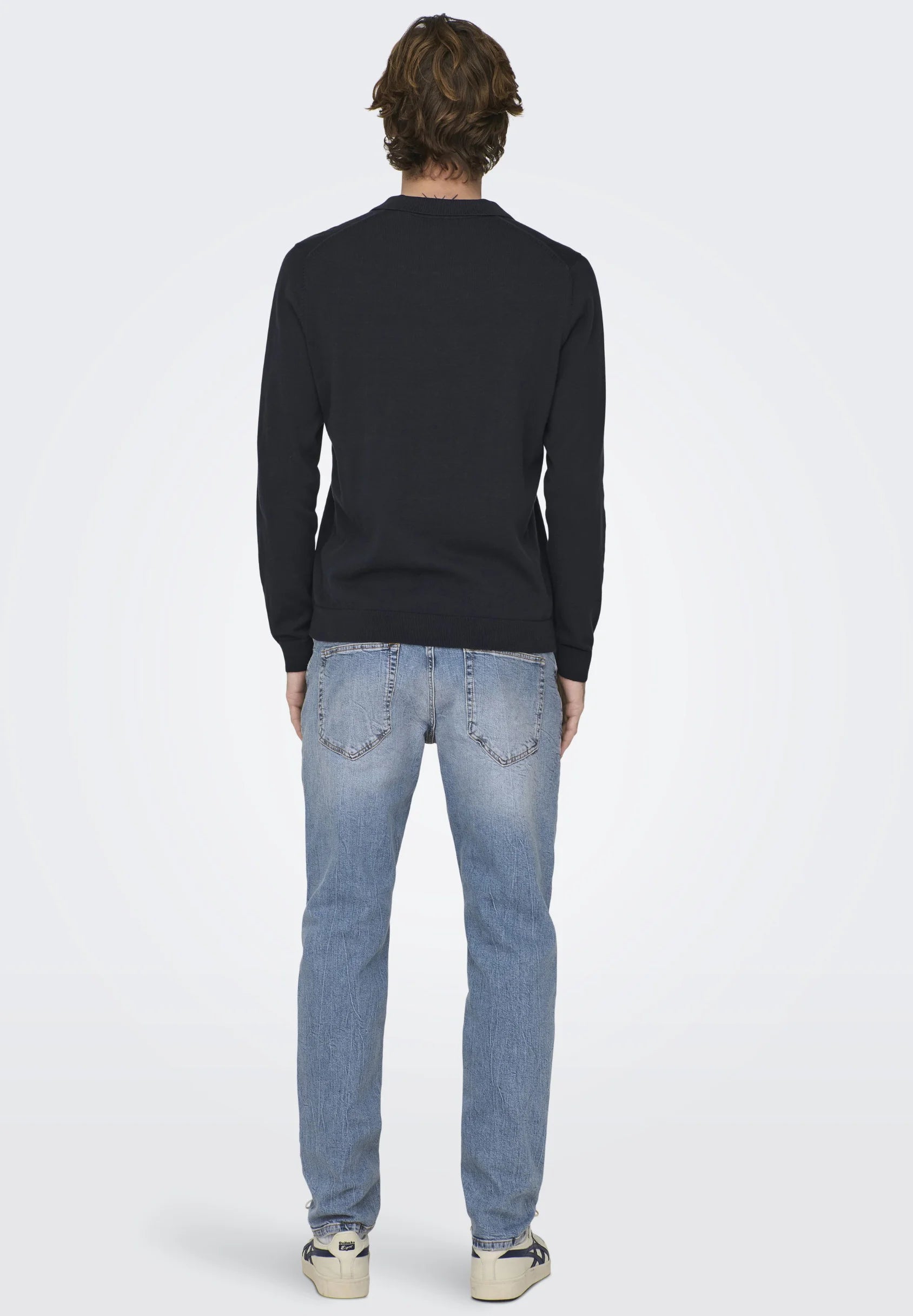 ONSAVI COMFORT - Jeans a sigaretta - light blue denim
