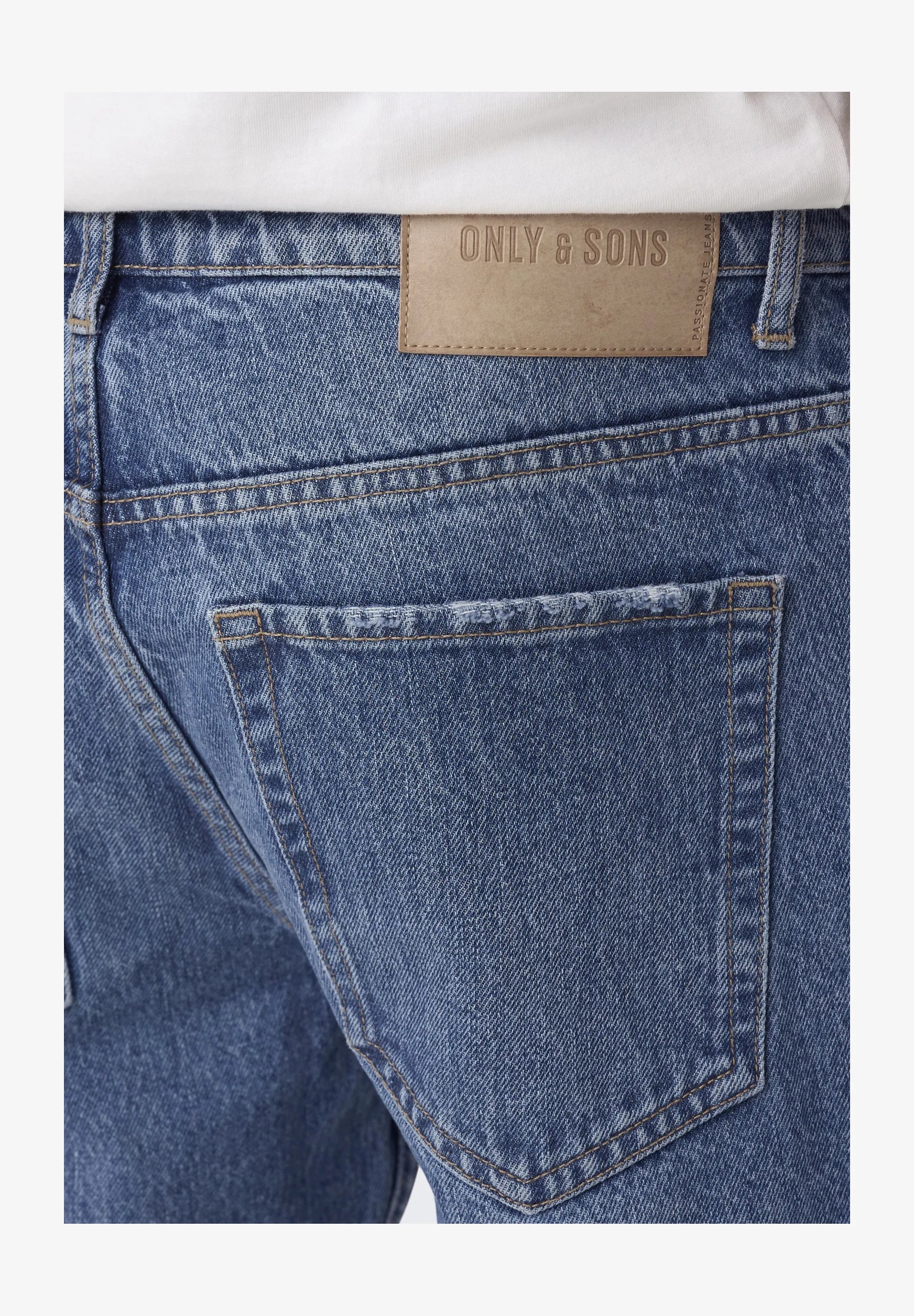 ONSEDGE LOOSE MID - Jeans loose fit - medium blue denim