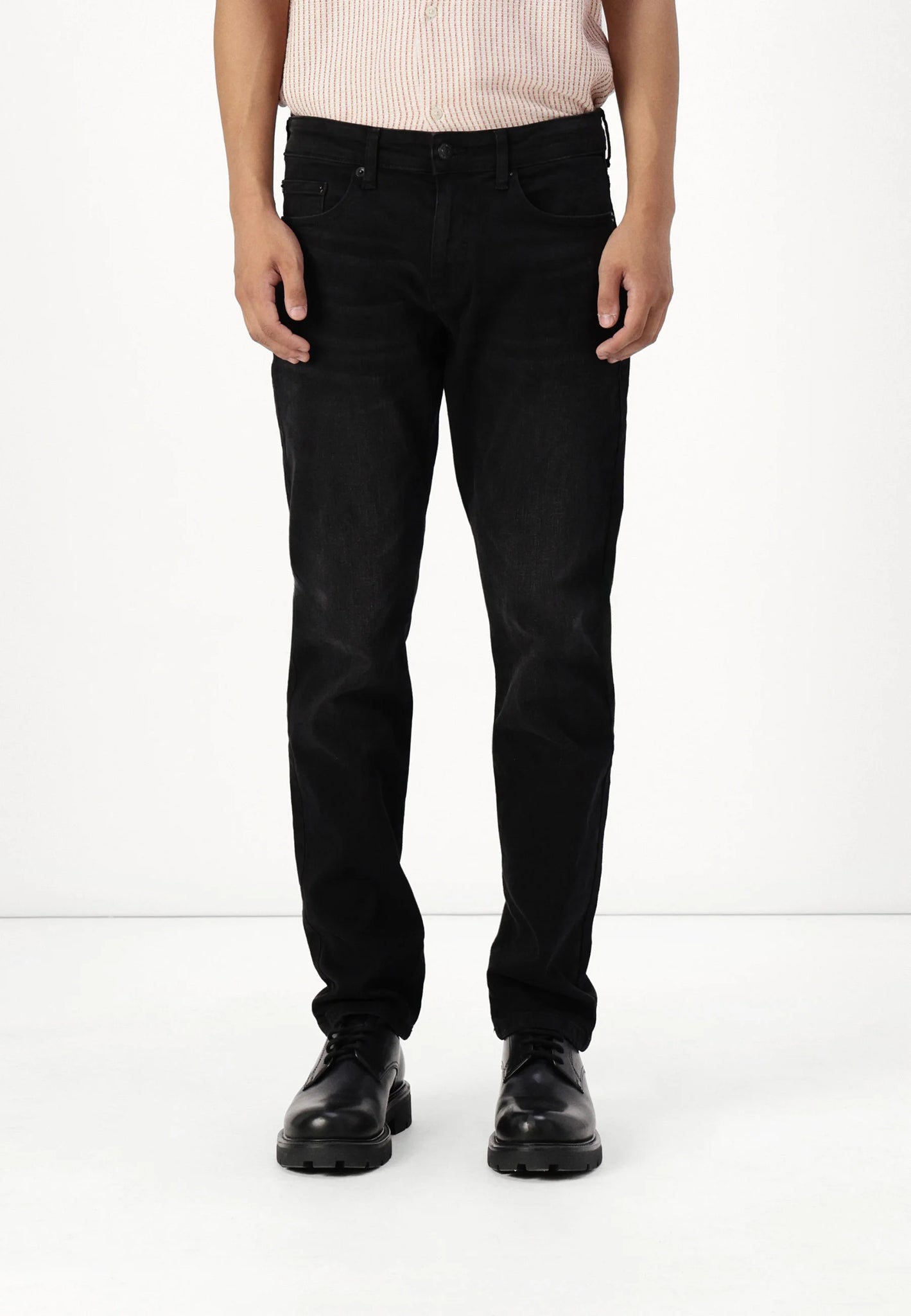 ONSWEFT REGULAR - Jeans a sigaretta - black denim