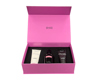 set Lipsens Eau de Parfum Intense 100 ml + Latte Corpo 100 ml + Bagno 100 ml - ONCE