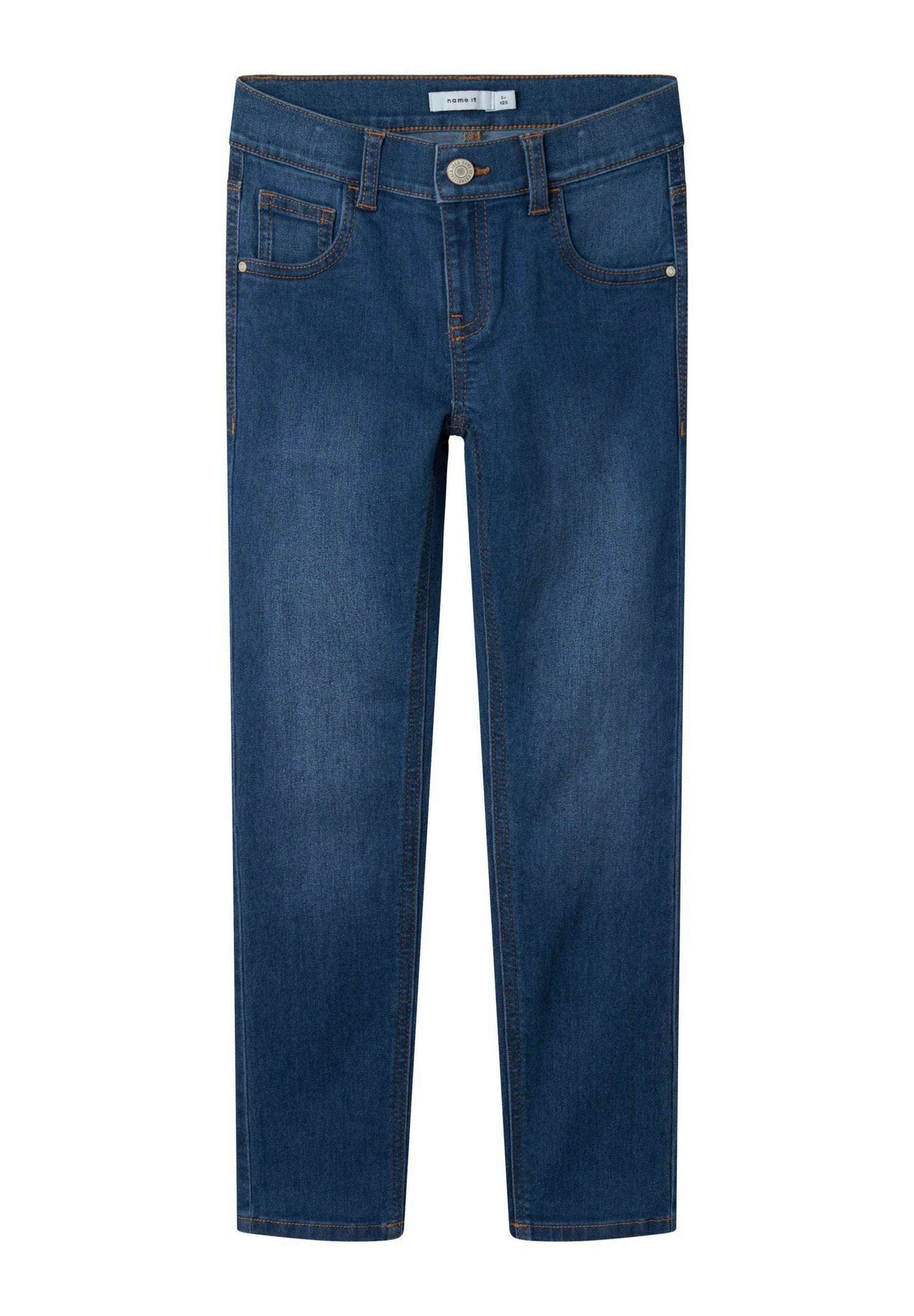 Name IT - Jeans slim fit dark blue denim