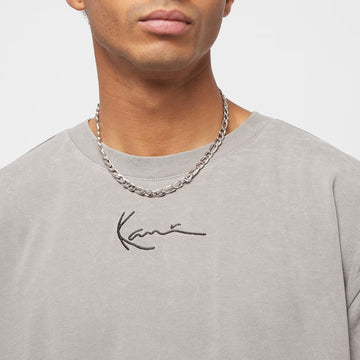 Small Signature Washed Heavy Jersey Dragon Tee