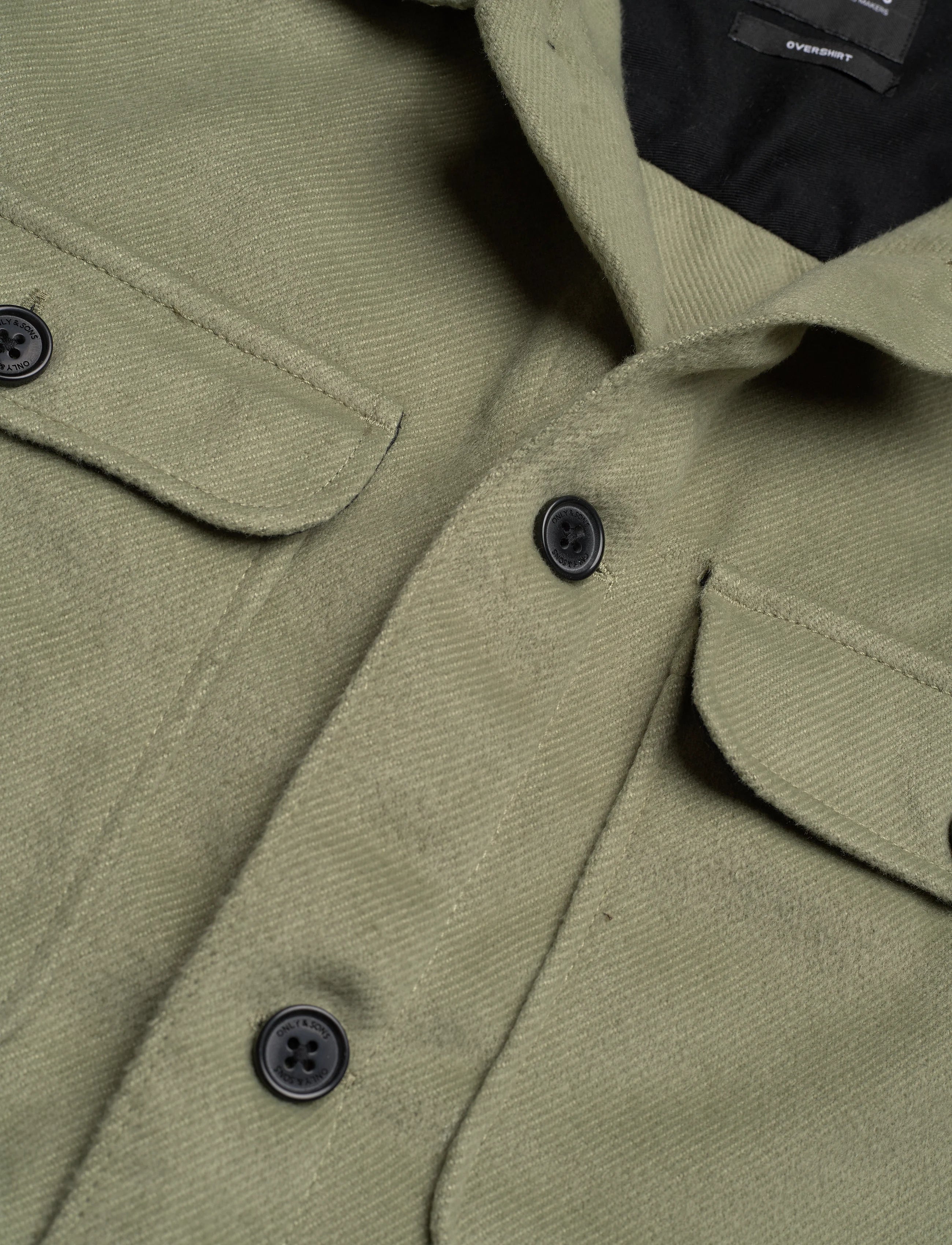 Giacca ONSASH OVR WOOLEN LOOK PKT LS SHIRT BP